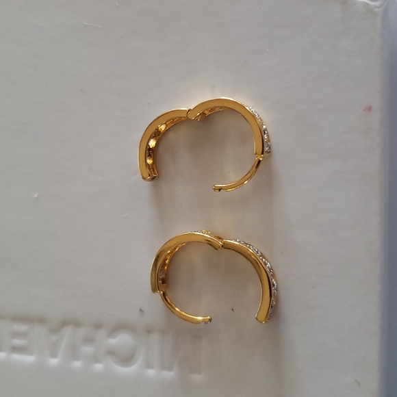 Earings 2 tone - Picture 5 of 5